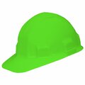 Jackson Safety Hard Hat, Ratchet (6-Point), Hi-Vis Lime, 12 PK 14462